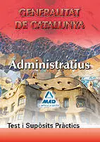 Test I Suposits Practics Administratius Generalitat de Catalunya