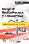 TEMARIO VOL.II - CUERPO DE GESTIÓN PROCESAL Y ADMINISTRATIVA DE LA ADMINISTRACIÓN DE JUSTICIA (TL