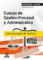 Temario -I- Cuerpo de Gestion Procesal y Administrativa. Administracion de Just