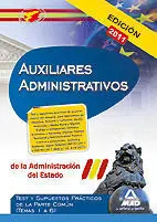Test Auxiliares Administrativos de la Administracion del Estado