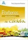 Porteros, Ayuntamiento de Córdoba. Test y Supuestos Prácticos