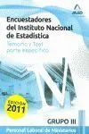 Temario y Test Encuestadores Ine Ministerios
