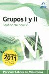 TEST COM PERSONAL LABORAL DE MINISTERIOS GRUPO 1Y2
