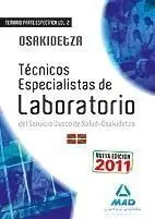 Temario Parte Especifica Vol. 2 - Técnicos Especialistas de Laboratorio Osakidetza