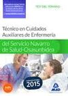 TÉCNICO EN CUIDADOS AUXILIARES DE ENFERMERÍA DEL SERVICIO NAVARRO DE SALUD-OSASU