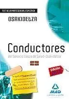 Conductores del Servicio Vasco de Salud-Osakidetza. Test de la Parte General Esp
