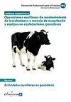 Operaciones Auxiliares de Mant. inst Manejo de Maquinaria