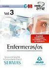 Temario Iii Enfermeras/Os Servicio Salud Comunidad Madrid. Sermas