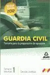 Guardia Civil. Temario Ciencias Jurídicas. Volumen I