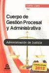 Test Cuerpo Gestión Procesal Administrativa. Administración de Justicia