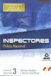 Policia Nacional Inspectores Vol 3 Temario