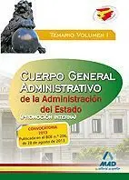 Temario Vol. ii Cuerpo General Administrativo Administracion del Estado Promocion