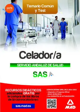 Celador del Servicio Andaluz de Salud. Temario Común y Test