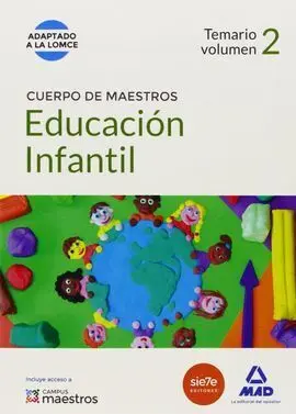 Temario Educación Infantil. Cuerpo de Maestros
