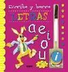 Escribo y Borro. Letras (Con Imanes)