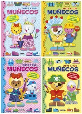 Viste a Tus Muñecos (4 Titulos)