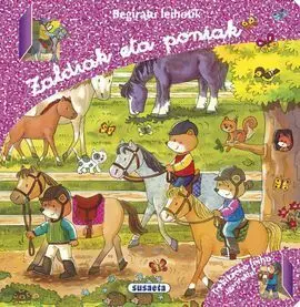 Zaldiak Eta Poniak. Begiratu Leihotik