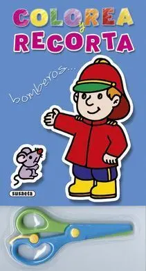 Bomberos (Colorea y Recorta)