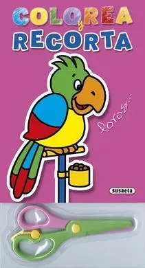 Loros (Colorea y Recorta)