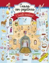 Castillo Medieval. Casas con Pegatinas