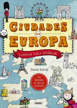 Ciudades de Europa Láminas para Colorear