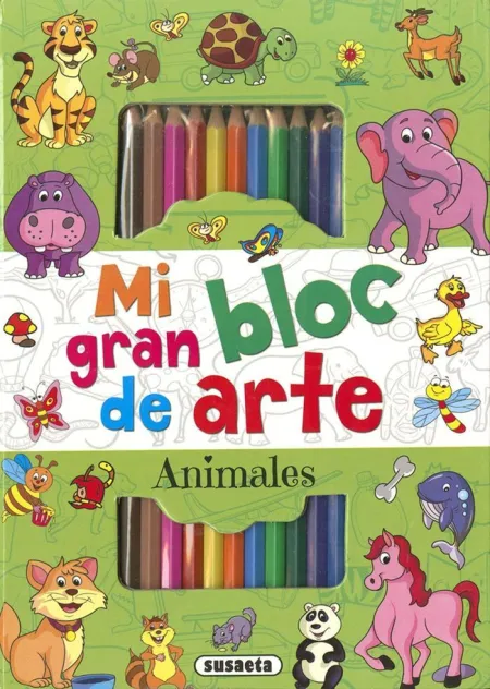 Mi Gran Bloc de Arte : Animales