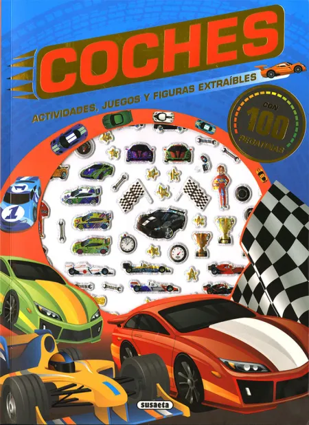 Coches (Con 100 Pegatinas)