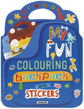 My Fun Colouring Backpack With Stickers