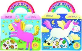 Unicorns To Paint And Paste Lote de 4 Ejemplares