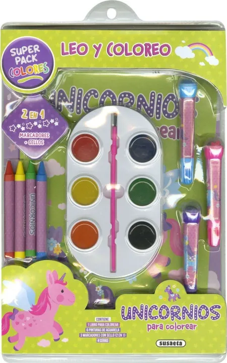 Leo y Coloreo : Unicornios
