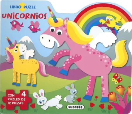 Libro Puzle Unicornios