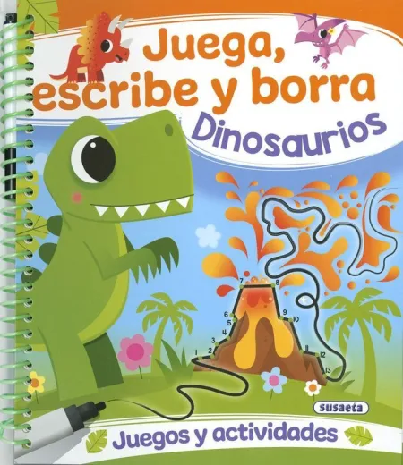 Juega Escribe y Borra: Dinosaurios
