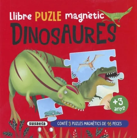 Dinosaures (Llibre Puzle Magnetic )