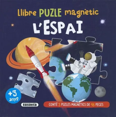 L'espai (Llibre Puzle Magnetic)