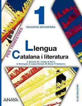 Llengua Catalana I Literatura - 1º eso