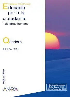 Educació Per a la Ciutadania y Els Drets Humans. Quadern.