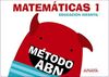 MATEMÁTICAS ABN 1 (CUADERNOS 1 Y 2)