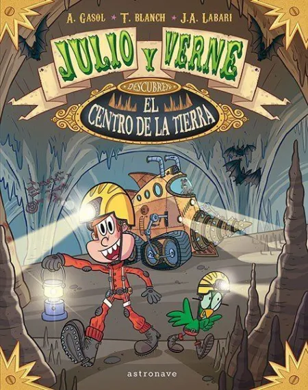 Julio y Verne Descubren Centro Tierra