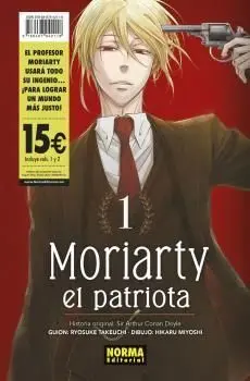 (Pack). Moriarty el Patriota. (1+2). (Comic Manga)