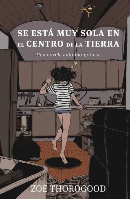 Se está Muy Sola en el Centro de la Tierra