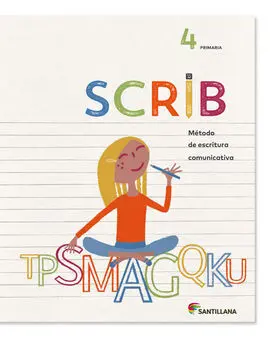 Cuaderno Saber Scrib - 4º Ed. Prim. (Cast)