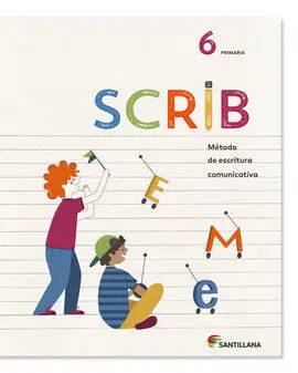 Cuaderno Saber Scrib - 6º Ed. Prim. (Cast)