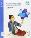 MATEMATICAS ENSEÑANZAS ACADEMICAS - SERIE RESUELVE. MOCHILA LIGERA - 4º ESO - SABER HACER