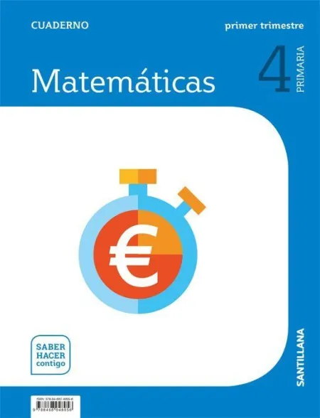 Cuaderno Matematicas 4 Primaria 1 Trim Saber Hacer Contigo