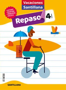Vacaciones Santillana 4 Primaria Actividades de Repaso para el Verano