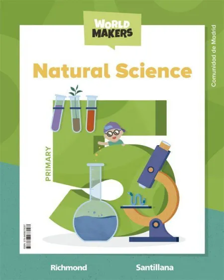 Natural Science Std Book Madrid 5 Primary World Makers