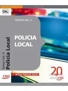 Policia Local. Temari Vol. Ii.