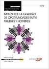 CUADERNO DEL ALUMNO IMPULSO DE LA IGUALDAD DE OPORTUNIDADES ENTRE MUJERES Y HOMB