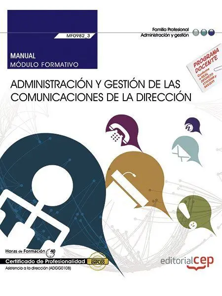 Mf0982_3- Administración y Gestión de las Comunicaciones de la Dirección.