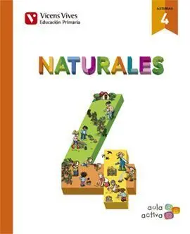 Naturales 4 - Auto+ Asturias Separata (Aula Activa)